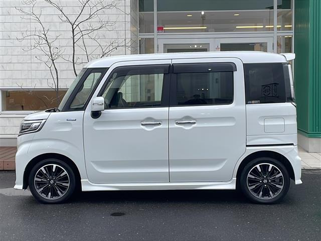 スペーシアカスタム ハイブリッドＸＳ　４ＷＤ　セーフティサポート　純正ナビ　フルセグ　バックカメラ　両側パワースライドドア　合皮コンビシート　前席シートヒーター　衝突軽減ブレーキ　レーンキープ　ハイビームアシスト　リアパーキングセンサー（38枚目）