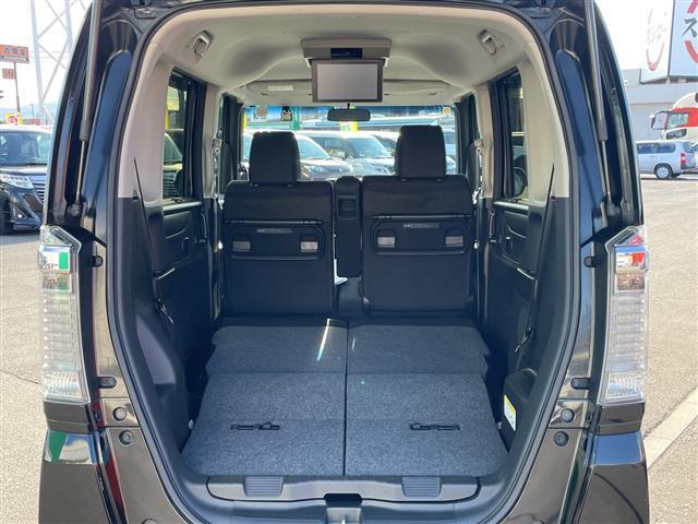 Ｎ－ＢＯＸカスタム Ｇ　ＳＳブラックスタイルパッケージ　４ＷＤ　純正８型ナビ　フルセグＴＶ　純正フリップダウンモニター　Ｂカメラ　純正エンジンスターター　ビルトインＥＴＣ　ドライブレコーダー　両側パワースライドドア　前席ートヒーター　ＨＩＤライト　フォグ（30枚目）