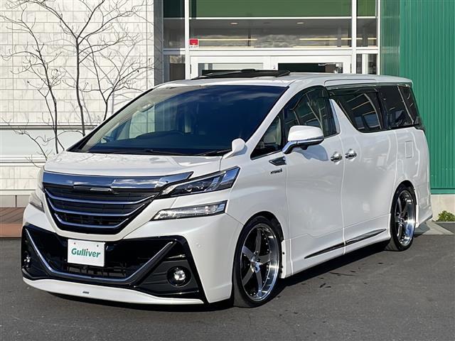 ヴェルファイアハイブリッド ZR 4WD 純正10インチナビTV パノラミックビューモニター ツインムーンルーフ 合皮コンビシート 両側パワースライドドア パワーバックドア ロクサーニ21インチAW タナベ車高調 モデリスタエアロ(34枚目)