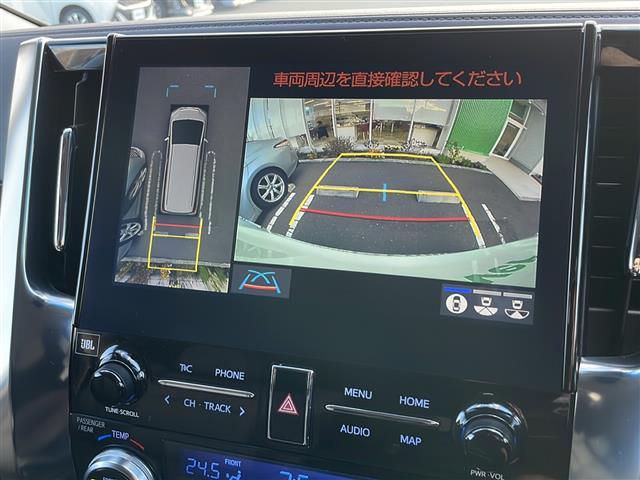 アルファードハイブリッド SR Cパッケージ 4WD 純正10.5型ナビ 13.3インチリアエンターテイメント JBLプレミアムサウンド パノラミックビューモニタ デジタルインナーミラー Pバックドア 合皮エアシート セーフティセンス モデリスタ(3枚目)
