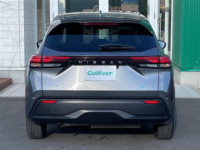 ノート Ｘ　ＦＯＵＲ　４ＷＤ　社外メモリナビ　ＥＴＣ　バックカメラ　ドライブレコーダー　エマージェンシーブレーキ　前席シートヒーター　オートライト　ハイビームアシスト　前後ソナー　プッシュスタート　スペアキー（35枚目）