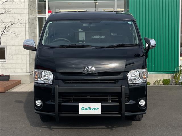 ハイエースバン スーパーGL 4WD 社外HDDナビ フルセグTV バックカメラ 後席モニター 両側スライドドアイージークローザー バンパーガード リアベッドキット LEDヘッドライト フォグランプ 社外ホイール(33枚目)