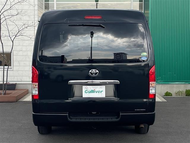 ハイエースバン スーパーGL 4WD 社外HDDナビ フルセグTV バックカメラ 後席モニター 両側スライドドアイージークローザー バンパーガード リアベッドキット LEDヘッドライト フォグランプ 社外ホイール(36枚目)