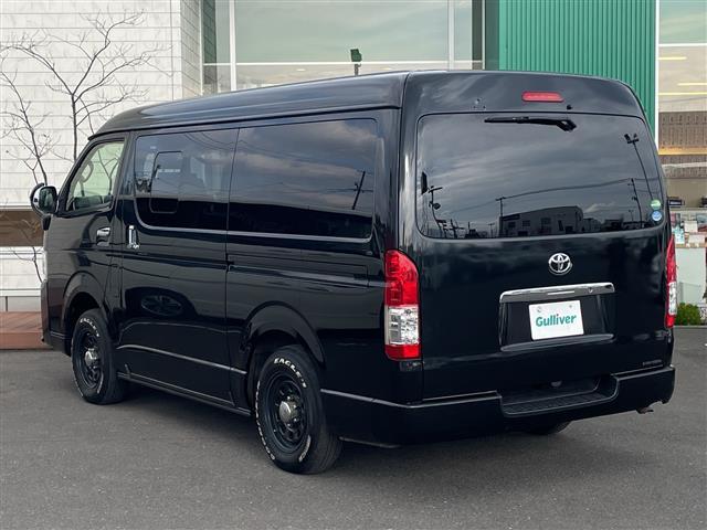 ハイエースバン スーパーGL 4WD 社外HDDナビ フルセグTV バックカメラ 後席モニター 両側スライドドアイージークローザー バンパーガード リアベッドキット LEDヘッドライト フォグランプ 社外ホイール(37枚目)