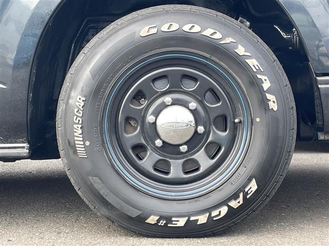 ハイエースバン スーパーGL 4WD 社外HDDナビ フルセグTV バックカメラ 後席モニター 両側スライドドアイージークローザー バンパーガード リアベッドキット LEDヘッドライト フォグランプ 社外ホイール(41枚目)