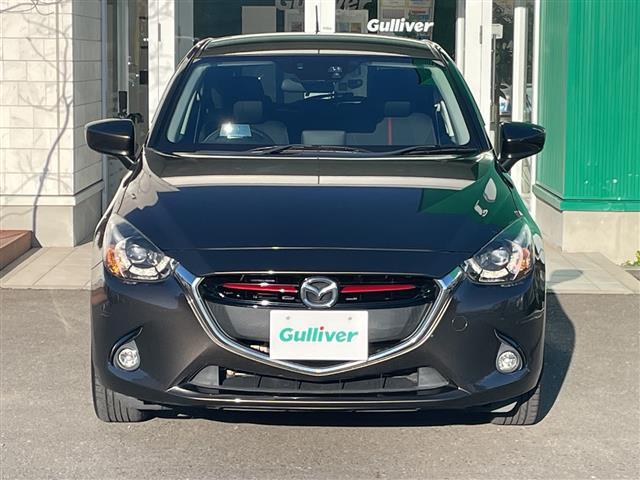 デミオ ＸＤツーリング　４ＷＤ　純正ＳＤナビＴＶ　ヘッドアップディスプレイ　衝突軽減ブレーキ　クルコン　パドルシフト　純正エンスタ　ＥＴＣ　ＬＥＤヘッドライト　フォグランプ　純正１６インチＡＷ　プッシュスタート　スマートキー（33枚目）