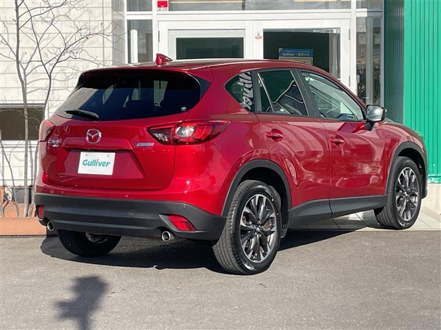 ＣＸ－５ ＸＤ　Ｌパッケージ　４ＷＤ　純正ＳＤナビＴＶ　バックカメラ　ＢＯＳＥサウンドシステム　本革シート　前席パワーシート・シートヒーター　衝突軽減ブレーキ　追従クルコン　レーンアシスト　ＥＴＣ　ＬＥＤライト　純正１９インチＡＷ（35枚目）