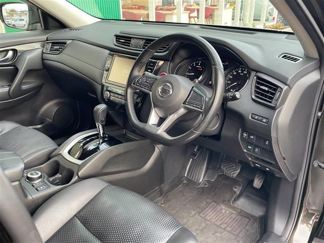 エクストレイル 20X 4WD 純正9インチナビ フルセグTV アラウンドビューモニター インテリルームミラー 前後席シートヒーター 前後ドラレコ エマージェンシーブレーキ クルコン パワーバックドア LEDライト Rレール(21枚目)