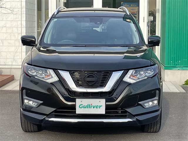 エクストレイル 20X 4WD 純正9インチナビ フルセグTV アラウンドビューモニター インテリルームミラー 前後席シートヒーター 前後ドラレコ エマージェンシーブレーキ クルコン パワーバックドア LEDライト Rレール(33枚目)