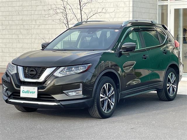 エクストレイル 20X 4WD 純正9インチナビ フルセグTV アラウンドビューモニター インテリルームミラー 前後席シートヒーター 前後ドラレコ エマージェンシーブレーキ クルコン パワーバックドア LEDライト Rレール(34枚目)