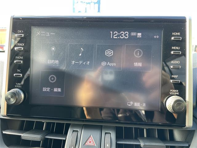 RAV4 アドベンチャー 4WD 純正9インチDAナビ パノラミックビューモニター 合皮スポーツシート 前席エアシート・ヒーター 運転席パワーシート セーフティセンス 前後ドラレコ ステアリングヒーター LEDライト 19AW(6枚目)