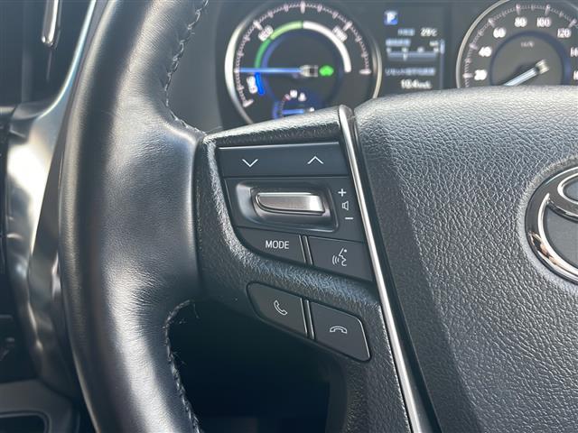 アルファードハイブリッド SR Cパッケージ 4WD 純正9インチDAナビ フルセグ 純正12.1インチフリップダウンモニター 黒革エアシート 両側電動ドア パワーバックドア セーフティセンス 社外車高調 社外20インチアルミ モデリスタエアロ(12枚目)