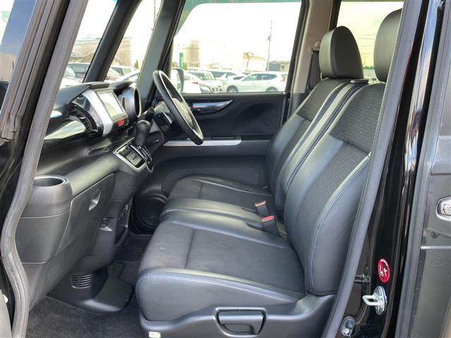 N-BOXカスタム G ターボSSブラックスタイルパッケージ 4WD ターボ 純正メモリナビ フルセグ バックカメラ 両側電動 前席シートヒーター クルコン パドルシフト 衝突軽減ブレーキ シートバックテーブル リアシートスライド HIDライト LEDフォグ(23枚目)