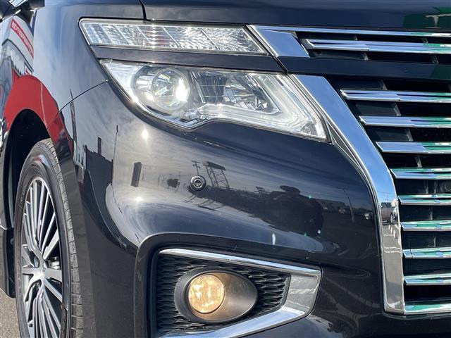 エルグランド 250ハイウェイスターS 4WD 社外SDナビ フルセグTV バックカメラ 両側パワースライドドア 合皮コンビシート 衝突軽減ブレーキ 追従クルーズコントロール 車線逸脱警報 前後ソナー 前方ドラレコ ETC LEDライト(39枚目)