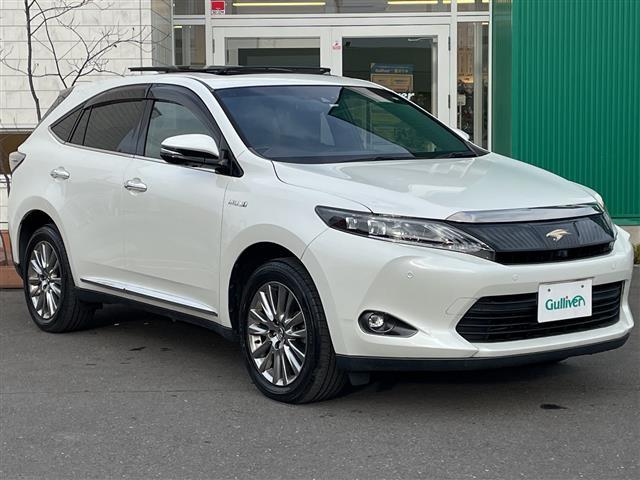 ハリアーハイブリッド プレミアム　アドバンスドパッケージ　４ＷＤ　メーカーナビ　ＪＢＬサウンド　フルセグ　パノラミックビューモニター　ムーンルーフ　ハーフレザーシート　パワーバックドア　衝突軽減ブレーキ　追従クルコン　レーンキープ　ＬＥＤライト　純正１８ＡＷ（32枚目）