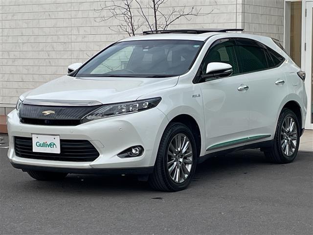 ハリアーハイブリッド プレミアム　アドバンスドパッケージ　４ＷＤ　メーカーナビ　ＪＢＬサウンド　フルセグ　パノラミックビューモニター　ムーンルーフ　ハーフレザーシート　パワーバックドア　衝突軽減ブレーキ　追従クルコン　レーンキープ　ＬＥＤライト　純正１８ＡＷ（34枚目）
