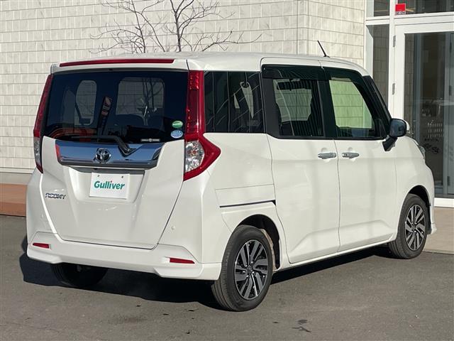 ルーミー カスタムＧ　Ｓ　４ＷＤ　純正ナビ　フルセグ　バックカメラ　両側パワースライドドア　スマアシＩＩ　衝突軽減　車線逸脱警報　誤発進抑制制御　クルーズコントロール　前席シートヒーター　ＥＴＣ　ＬＥＤランプ　純正１４ＡＷ（35枚目）