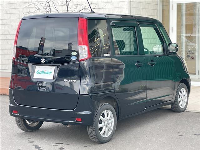 パレット リミテッドＩＩ　４ＷＤ　社外オーディオ　両側パワースライドドア　運転席シートヒーター　エンジンスターター　スマートキー　プッシュスタート　ＨＩＤヘッドライト　オートライト　純正フロアマット　スタッドレスタイヤ（35枚目）