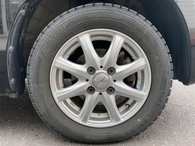 パレット リミテッドＩＩ　４ＷＤ　社外オーディオ　両側パワースライドドア　運転席シートヒーター　エンジンスターター　スマートキー　プッシュスタート　ＨＩＤヘッドライト　オートライト　純正フロアマット　スタッドレスタイヤ（41枚目）