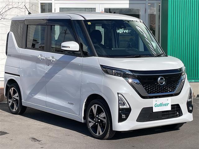 ルークス ハイウェイスター　Ｇターボプロパイロットエディション　４ＷＤ　寒冷地仕様　快適パックＡ　純正ナビ　フルセグ　アラウンドビューモニター　両側パワースライドドア　前席シートヒーター　衝突軽減ブレーキ　車線逸脱警報　プロパイロット　ＬＥＤライト　純正１５ＡＷ（32枚目）