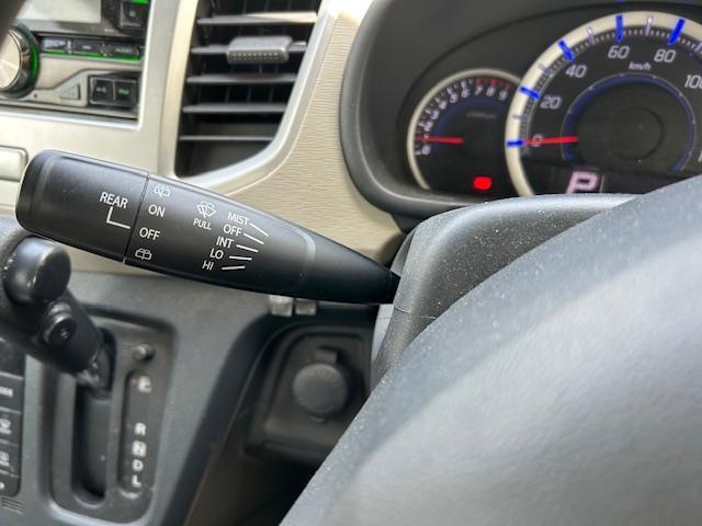 ワゴンＲ ＦＸ　社外オーディオ（ＦＭ／ＡＭ／ＣＤ／ＡＵＸ）　リモコンキー　スペアキー　オートエアコン　アイドリングストップ　ライトレベライザー　ドアバイザー　ＡＢＳ（7枚目）