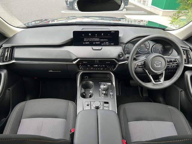 ＣＸ－６０ ＸＤ　Ｓパッケージ　純正ナビ　ＡＭ　ＦＭ　ＢＴ　ミラーリング　フルセグＴＶ　３６０℃ビューモニター　ブラインドスポット　メモリーシート　レーダークルーズ　前席シートヒーター　黒革シート　ステアリングヒーター　ＥＴＣ（2枚目）