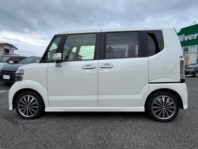 Ｎ－ＢＯＸカスタム Ｇ・ターボＬパッケージ　社外ナビ　クルーズコントロール　バックカメラ　両側パワースライドドア　ＥＴＣ　プッシュスタート　オートライト　横滑り防止装置　盗難防止装置　衝突軽減システム　エアバックＷ＋サイド　純正フロアマット（36枚目）