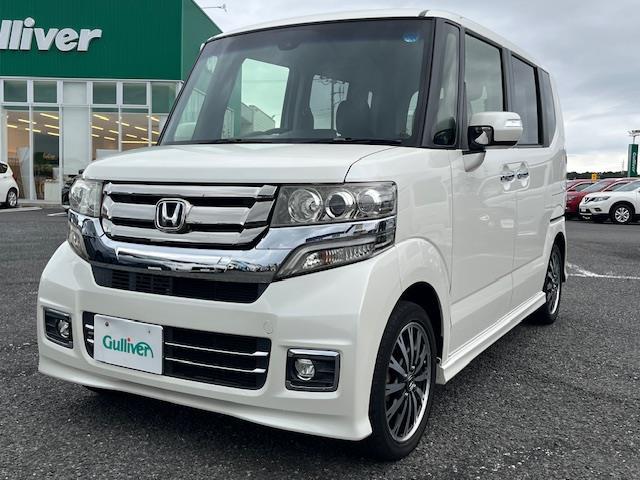 Ｎ－ＢＯＸカスタム Ｇ・ターボＬパッケージ　社外ナビ　クルーズコントロール　バックカメラ　両側パワースライドドア　ＥＴＣ　プッシュスタート　オートライト　横滑り防止装置　盗難防止装置　衝突軽減システム　エアバックＷ＋サイド　純正フロアマット（37枚目）