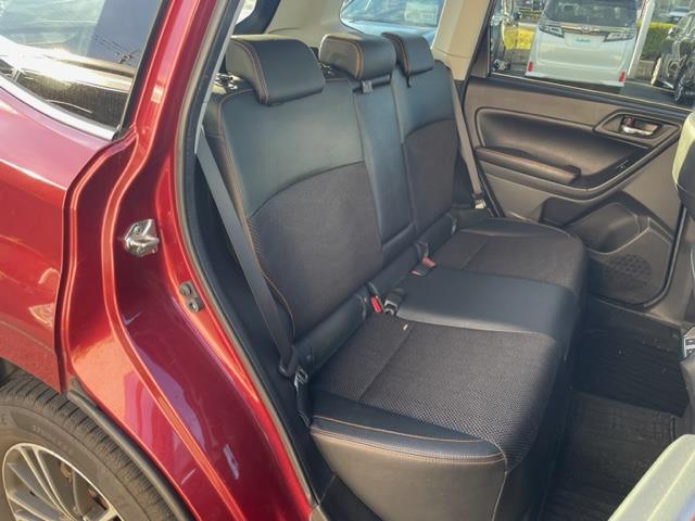 フォレスター X-ブレイク 純正ナビ バックカメラ コーナーセンサー前後 ルーフレール 4WD LEDヘッドライト クルーズコントロール パドルシフト パワーシート スマートキー ハーフレザーシート シートヒーター 純正AW(23枚目)