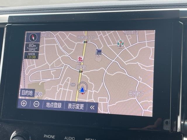 アルファードハイブリッド SR Cパッケージ 純正ナビ フリップダウンモニター 両側パワースライドドア ETC バックカメラ コーナーセンサー前後 4WD パワーバックドア LEDヘッドライト プッシュスタート パワーシート シートヒーター(4枚目)