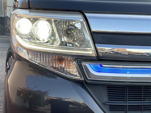 タント カスタムX トップエディションSA ナビ LEDヘッドライト ハーフレザーシート 前後ドライブレコーダー ETC プッシュスタート 純正アルミホイール 純正フロアマット 片側パワースライドドア フォグライト オートライト スペアキー(40枚目)