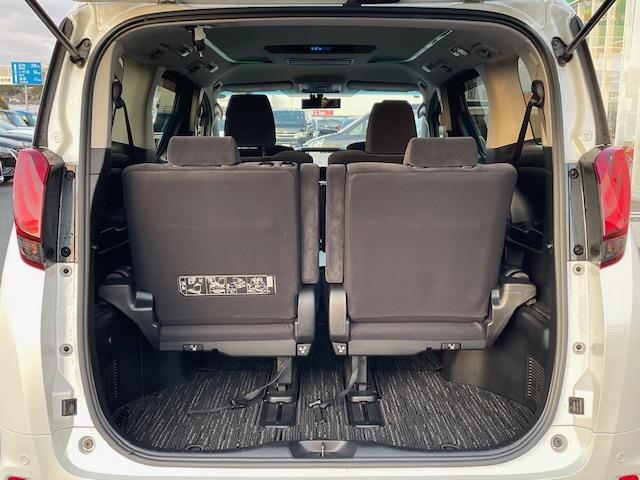 アルファード 2.5S 純正ナビ フリップダウンモニター パワースライドドア バックカメラ コーナーセンサー前後 ETC2.0 クルーズコントロール ドライブレコーダー 電動格納ミラー プッシュスタート ハーフレザーシート(28枚目)