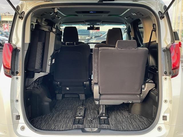 アルファード 2.5S 純正ナビ フリップダウンモニター パワースライドドア バックカメラ コーナーセンサー前後 ETC2.0 クルーズコントロール ドライブレコーダー 電動格納ミラー プッシュスタート ハーフレザーシート(29枚目)