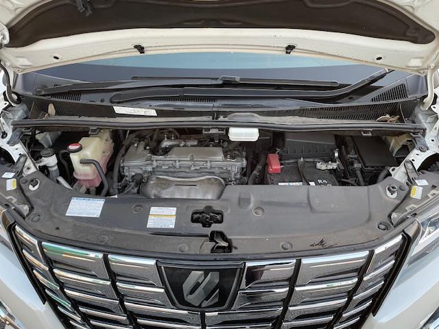 アルファード 2.5S 純正ナビ フリップダウンモニター パワースライドドア バックカメラ コーナーセンサー前後 ETC2.0 クルーズコントロール ドライブレコーダー 電動格納ミラー プッシュスタート ハーフレザーシート(42枚目)