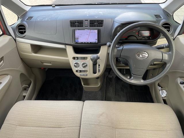 ムーヴ Ｌ　スマートセレクションＳＡ　ナビ　電動格納ミラー　アイドリングストップ　ＳＩＢＩＬＬＡアルミホイール　パワーウィンドウ　パワーウィンドウ　社外フロアマット　横滑り防止装置　エアバックＷ（2枚目）