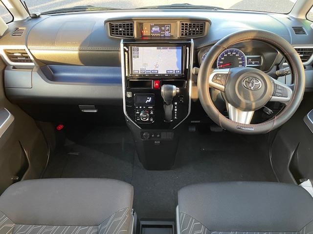 ルーミー カスタムＧ　Ｓ　純正ナビ　衝突軽減システム　フリップダウンモニター　両側パワースライドドア　バックカメラ　コーナーセンサー　ＬＥＤヘッドライト　モデリスタエアロ　シートヒーター　ドライブレコーダー　　ＥＴＣ（2枚目）