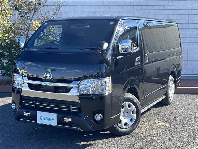 ハイエースバン スーパーGL ダーク プライムII 純正ナビ 衝突軽減システム バックカメラ ディーゼル ターボ ETC2.0 LEDヘッドライト プッシュスタート ハーフレザーシート 前後ドライブレコーダー ワンオーナー TRDフロントバンパーLED(31枚目)