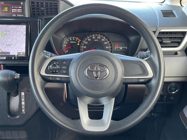 ルーミー Ｇ－Ｔ　９インチカロッツェリアナビ　両側パワースライドドア　衝突軽減システム　コーナーセンサー前後　バックカメラ　ＬＥＤヘッドライト　プッシュスタート　前後ドライブレコーダー　ＥＴＣ　１５インチ社外ＡＷ（6枚目）