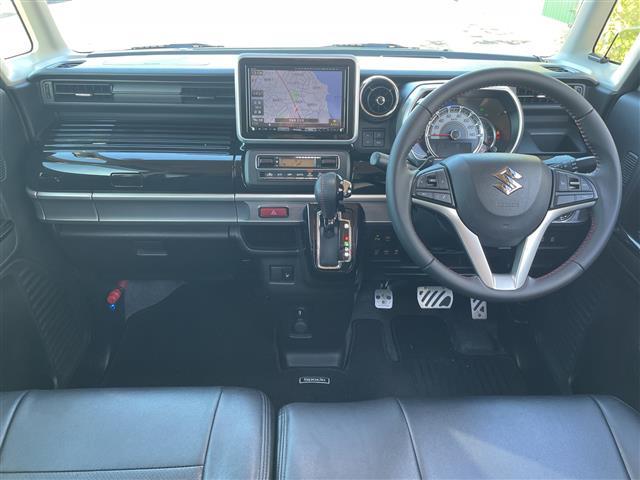 スペーシアカスタム ハイブリッドXSターボ 純正ナビ 衝突軽減システム 両側パワースライドドア 全方位カメラ ETC2.0 クルーズコントロール LEDヘッドライト パドルシフト シートヒーター ドライブレコーダー アイドリングストップ(2枚目)