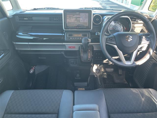 スペーシアカスタム ハイブリッドXSターボ 社外ナビ 衝突軽減システム 両側パワースライドドア バックカメラ パーキングアシスト シートヒーター ETC コーナーセンサー前後 LEDヘッドライト クルーズコントロール アイドリングストップ(2枚目)