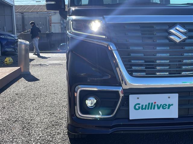 スペーシアカスタム ハイブリッドXSターボ 社外ナビ 衝突軽減システム 両側パワースライドドア バックカメラ パーキングアシスト シートヒーター ETC コーナーセンサー前後 LEDヘッドライト クルーズコントロール アイドリングストップ(32枚目)