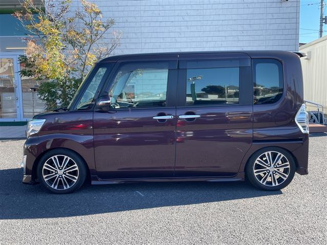 タント カスタムＲＳ　ＳＡ　社外ナビ　両側パワースライドドア　フリップダウンモニター　アイドリングストップ　プッシュスタート　ＬＥＤヘッドライト　オートライト　純正アルミホイール　電動格納ミラー　ＥＴＣ　横滑り防止装置（37枚目）