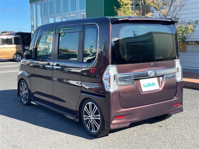タント カスタムＲＳ　ＳＡ　社外ナビ　両側パワースライドドア　フリップダウンモニター　アイドリングストップ　プッシュスタート　ＬＥＤヘッドライト　オートライト　純正アルミホイール　電動格納ミラー　ＥＴＣ　横滑り防止装置（38枚目）