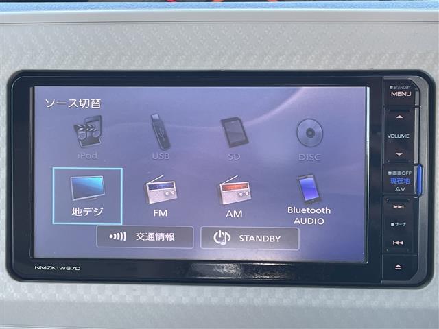 ムーヴキャンバス Ｘリミテッド　ＳＡＩＩＩ　純正ナビ　衝突軽減システム　両側パワースライドドア　アイドリングストップ　プッシュスタート　ＥＴＣ　オートライト　電動格納ミラー　横滑り防止装置　盗難防止装置　パワーウインドウ　パワーステアリング（4枚目）