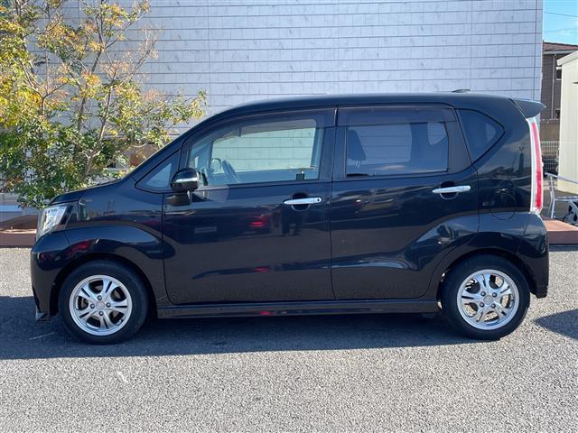 ムーヴ カスタム　Ｘ　ＳＡＩＩ　ナビ　衝突軽減システム　バックカメラ　コーナーセンサー　ＬＥＤヘッドライト　プッシュスタート　１４インチｅｕｒｏｂｅｉｎアルミホイール　アイドリングストップ　電動格納ミラー　オートライト（37枚目）