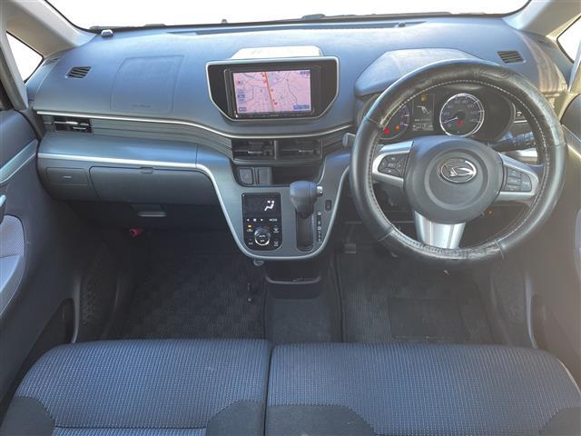 ムーヴ カスタム　Ｘ　ＳＡＩＩ　ナビ　衝突軽減システム　バックカメラ　コーナーセンサー　ＬＥＤヘッドライト　プッシュスタート　１４インチｅｕｒｏｂｅｉｎアルミホイール　アイドリングストップ　電動格納ミラー　オートライト（43枚目）