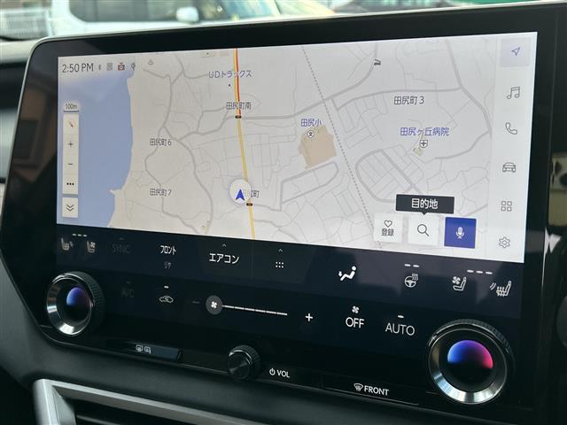 ＲＸ ＲＸ３５０ｈ　バージョンＬ　純正ナビ　全方位カメラー　コーナーセンサー前後　ＥＴＣ２．０　ＢＳＭ　電動リアゲート　ＬＥＤヘッドライト　クルーズコントロール　パワーシート　シートヒーター　ベンチレーション　パドルシフト　純正ＡＷ（3枚目）