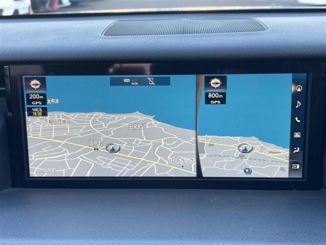 ＩＳ ＩＳ３００ｈ　バージョンＬ　純正ナビ　レザーシート　コーナーセンサー前後　ＥＴＣ２．０　　ＢＳＭ　ＬＥＤヘッドライト　クルーズコントロール　パワーシート　シートヒーター　ベンチレーション　パドルシフト　ドライブレコーダー（3枚目）