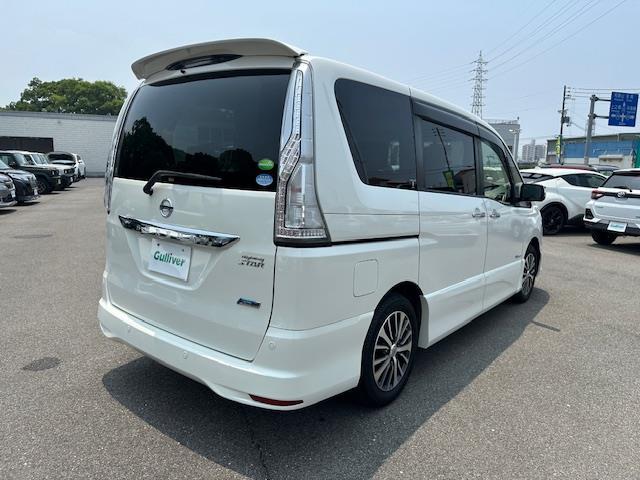 セレナ ＨＷＳ　Ｓ　ＨＶ　Ｖセレ　＋ＳｅｆｔｙＩＩ　純正８インチＳＤナビ　純正フリップダウンモニター　全方位カメラ　バックカメラ　両側パワスラ　衝突被害軽減システム　レーンキープアシスト　横滑り防止装置　アイドリングストップ☆ビルトインＥＴＣ（41枚目）