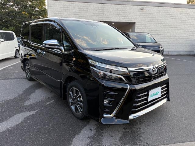 ヴォクシー ZS 煌III 純正9型ナビ フルセグ 両側パワースライドドア デジタルインナーミラー トヨタセーフティセンス ハーフレザーシート ビルトインETC LEDヘッドライト クラランスソナー スマートキー 純正AW(33枚目)